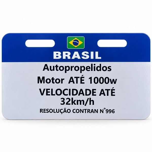 PLACA MOTO ELETRICA 32KM 1000W