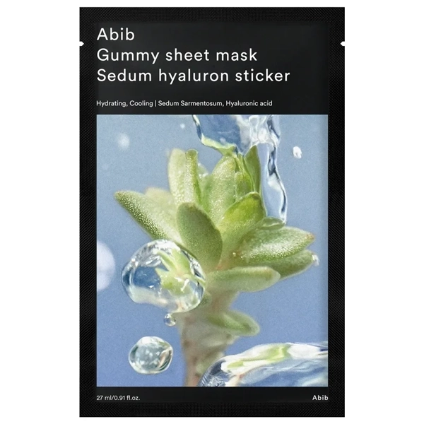 MASCARA FACIAL ABIB GUMMY SHEET MASK SEDUM