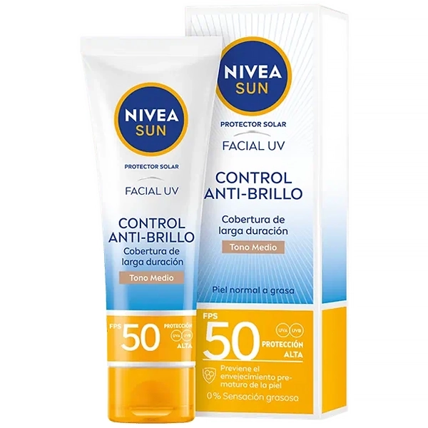 Protetor Solar Facial NIVEA Sun Control Anti-Brillo
