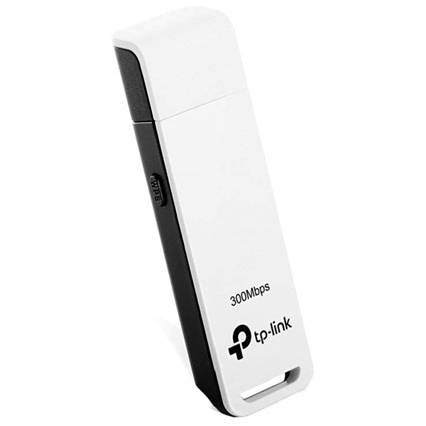 ADAPTADOR USB WIFI TP-LINK TL-WN821N 300MB ANATEL BRANCO/PRETO