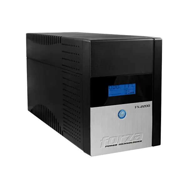 Nobreak Forza UPS FX-2200LCD-U 2.200VA de 1.200 watts com Proteção Nível 5 220V - Preto