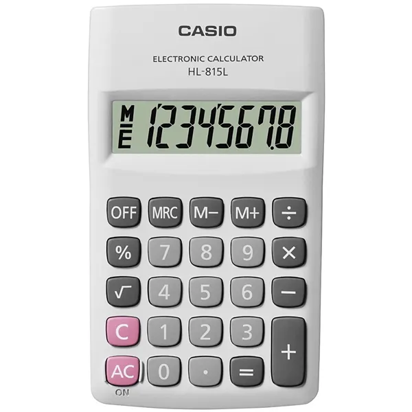 CALCULADORA CASIO HL-815L-WE 8 DIGITOS BRANCO SG