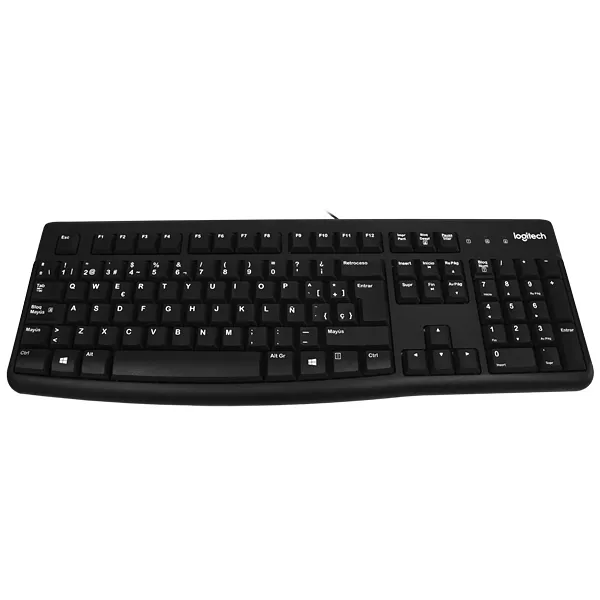TECLADO LOGITECH K120 USB ESPANHOL PRETO