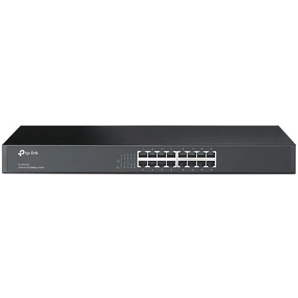 SWITCH TP-LINK TL-SF1016 16PORTAS 10/100MBPS PRETO
