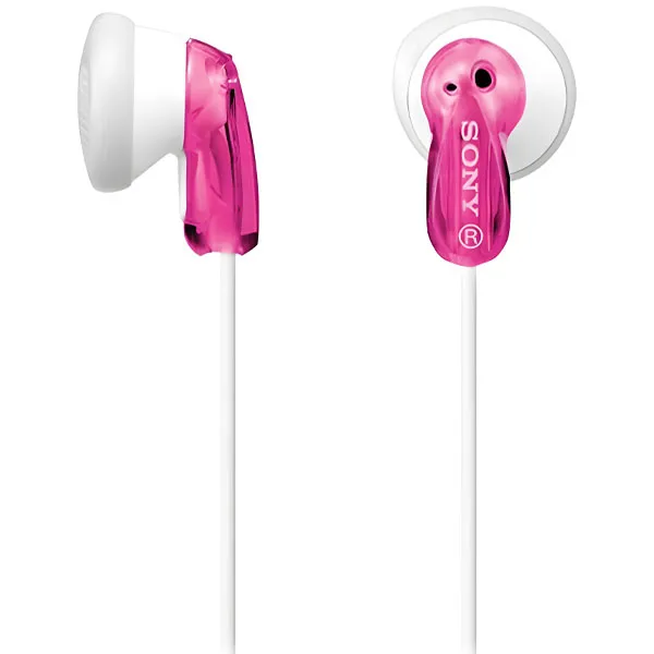 FONE SONY MDR-E9LP/PZ PEQUENO ROSA/BRANCO
