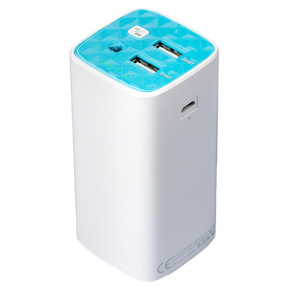 CARREGADOR PORTATIL USB TP-LINK TL-PB10400 10400MAH BRANCO AZUL