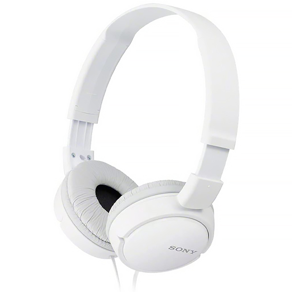 Fone de Ouvido Sony MDR-ZX110/WZ com Cabo de 1.2 Metros - Branco