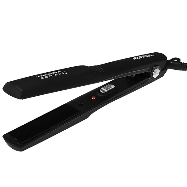 Chapinha para Cabelo Mondial P-15 30 watts Bivolt - Preta