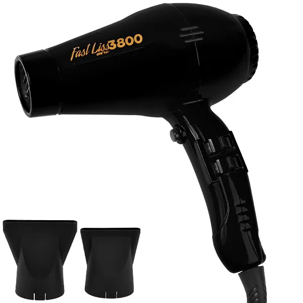 Secador de Cabelo Fast Liss SC-380 3.800 watts 220V ~ 60Hz - Preto