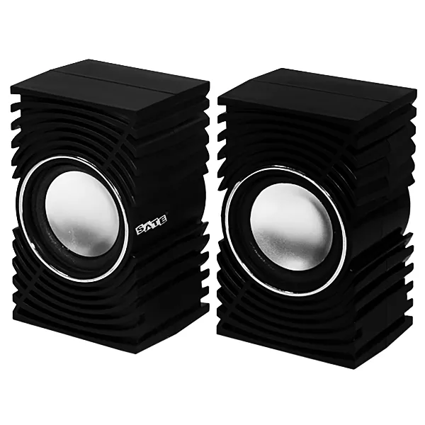 SPEAKER SATELLITE AS-687U 2.0 USB 3WATTS PRETO