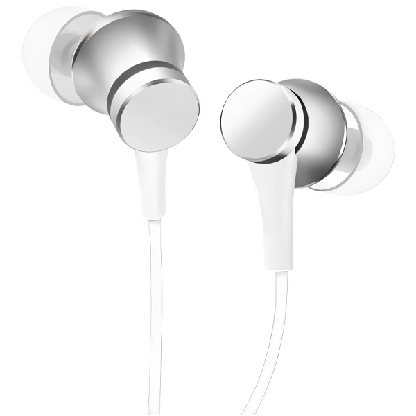 Auriculares Xiaomi Mi Basic HSEJ03JY con Micrófono y Cable de 1.25 Metros - Matte Silver