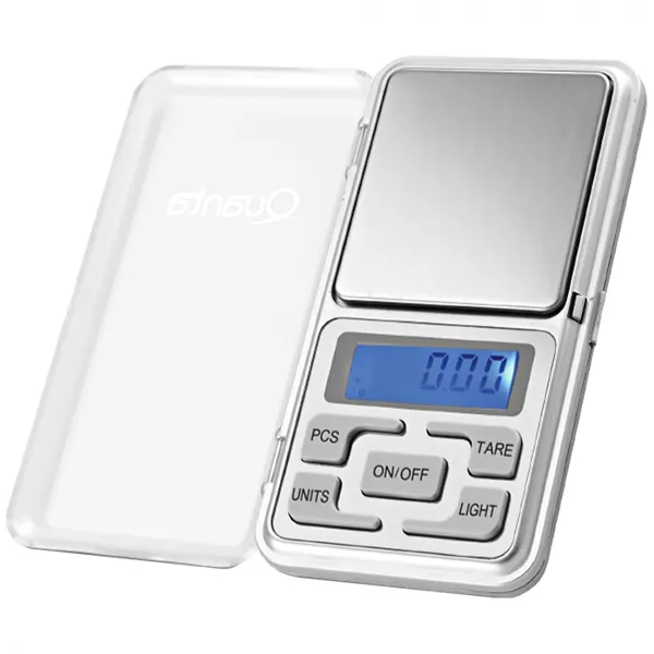 BALANCA QUANTA QTBB500G DIGITAL BOLSO 500GR SILVER