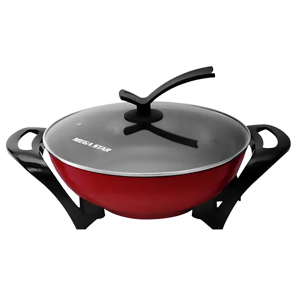 PANELA ELETRICA MEGASTAR BA22R 1500WATTS 220V/50/60HZ VERMELHO