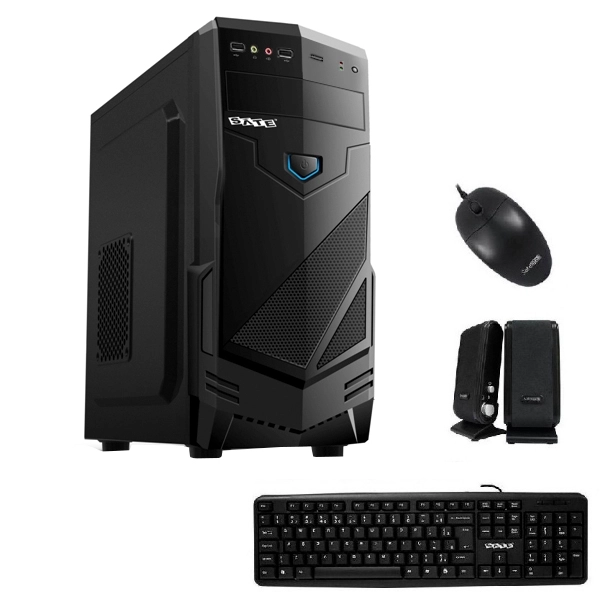 GABINETE SATELLITE K-761 SPEAKER+MOUSE+TECLADO PORTUGUES PRETO