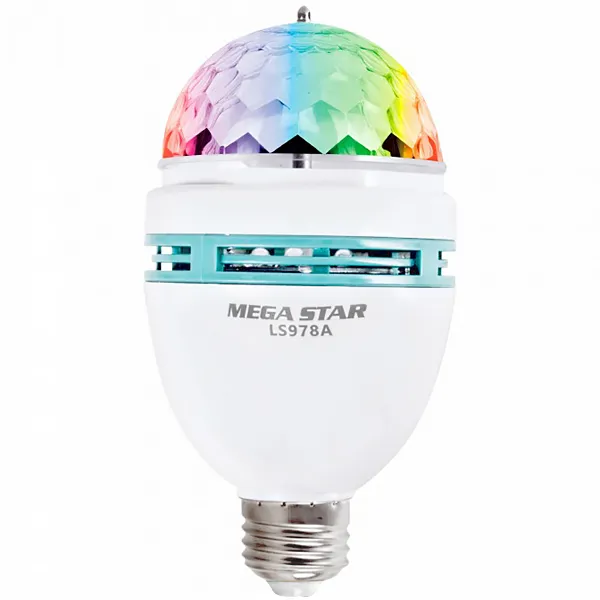 LAMPADA LED MEGASTAR LS-978A COLORIDO 5WATTS 2V