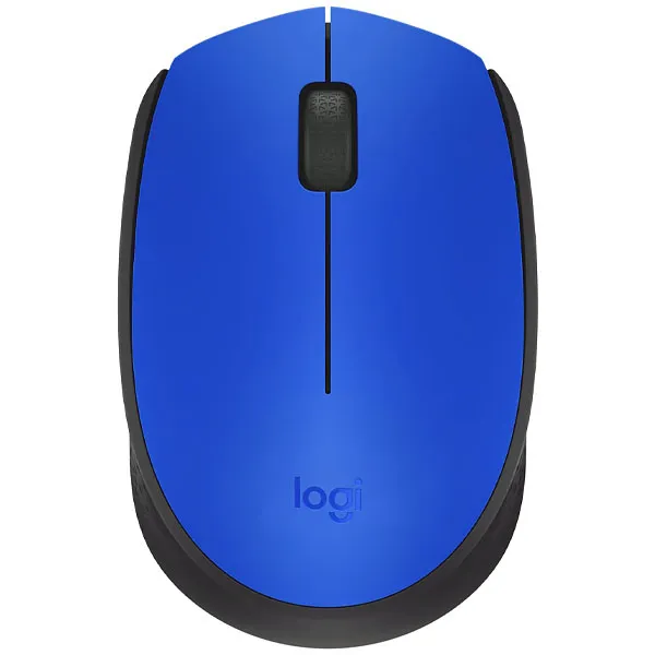 MOUSE LOGITECH M170 WIRELESS OPTICO AZUL/PRETO(4800)