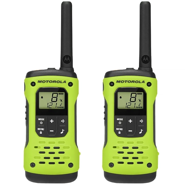 Walkie Talkie Motorola Talkabout T600H2O para hasta 56km Bivolt - Verde/Negro