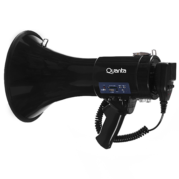 MEGAFONE QUANTA QTMER250 MP3 USB 250WATTS PRETO