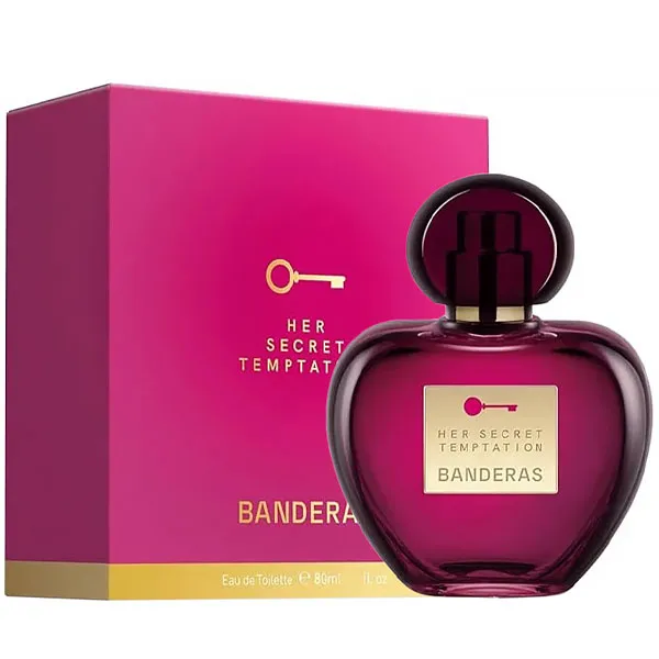 Perfume Feminino Antonio Banderas Her Secret Temptation EDT 80 ml
