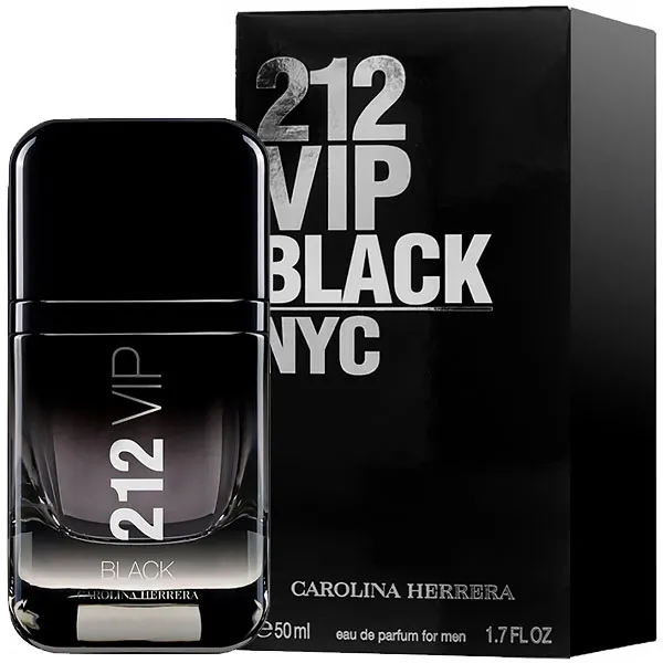 Perfume Masculino Carolina Herrera 212 Vip Black EDP 50 ml