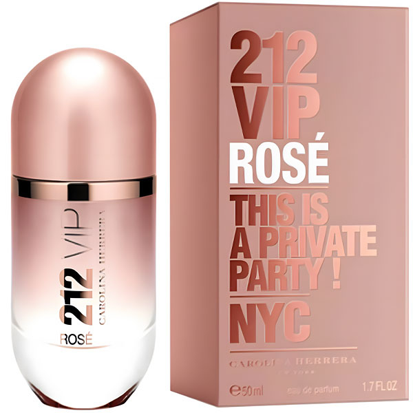 PERFUME FEMININO CAROLINA HERRERA 212 VIP ROSE NYC EDP 50ML (777183)