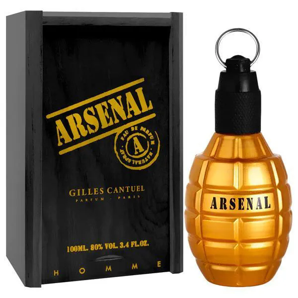 PERFUME MASCULINO GILLES CANTUEL ARSENAL GOLD EDP 100ML (300010)