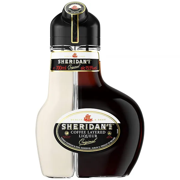 BEBIDA LICOR SHERIDAN'S COFFEE LAYERED 700ML S/CX (0680)