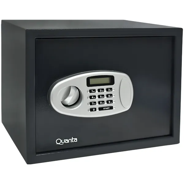 COFRE QUANTA QTCOF25 25LITROS DIGITAL PILHA CINZA