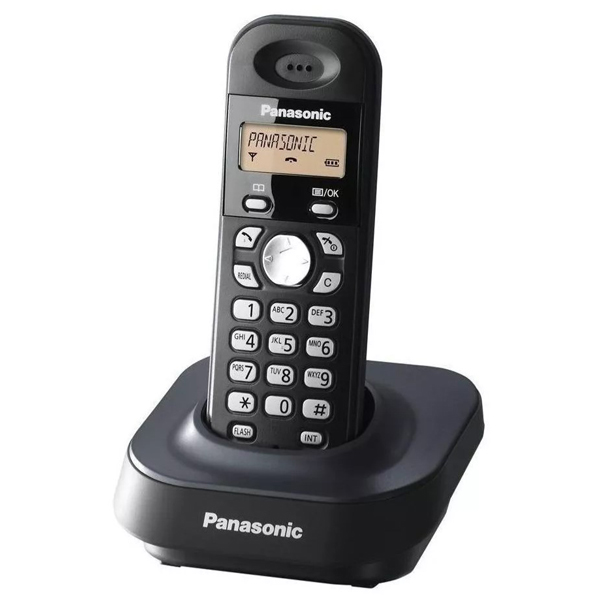 TEL PANASONIC 1311 1.91GHZ C/BINA PRETO*