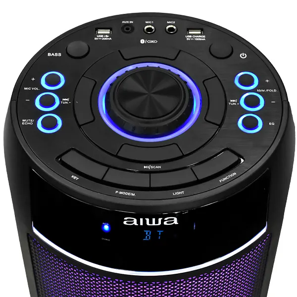 CX *KARAOK AIWA AWPOK9D USB BT 1M PRETO