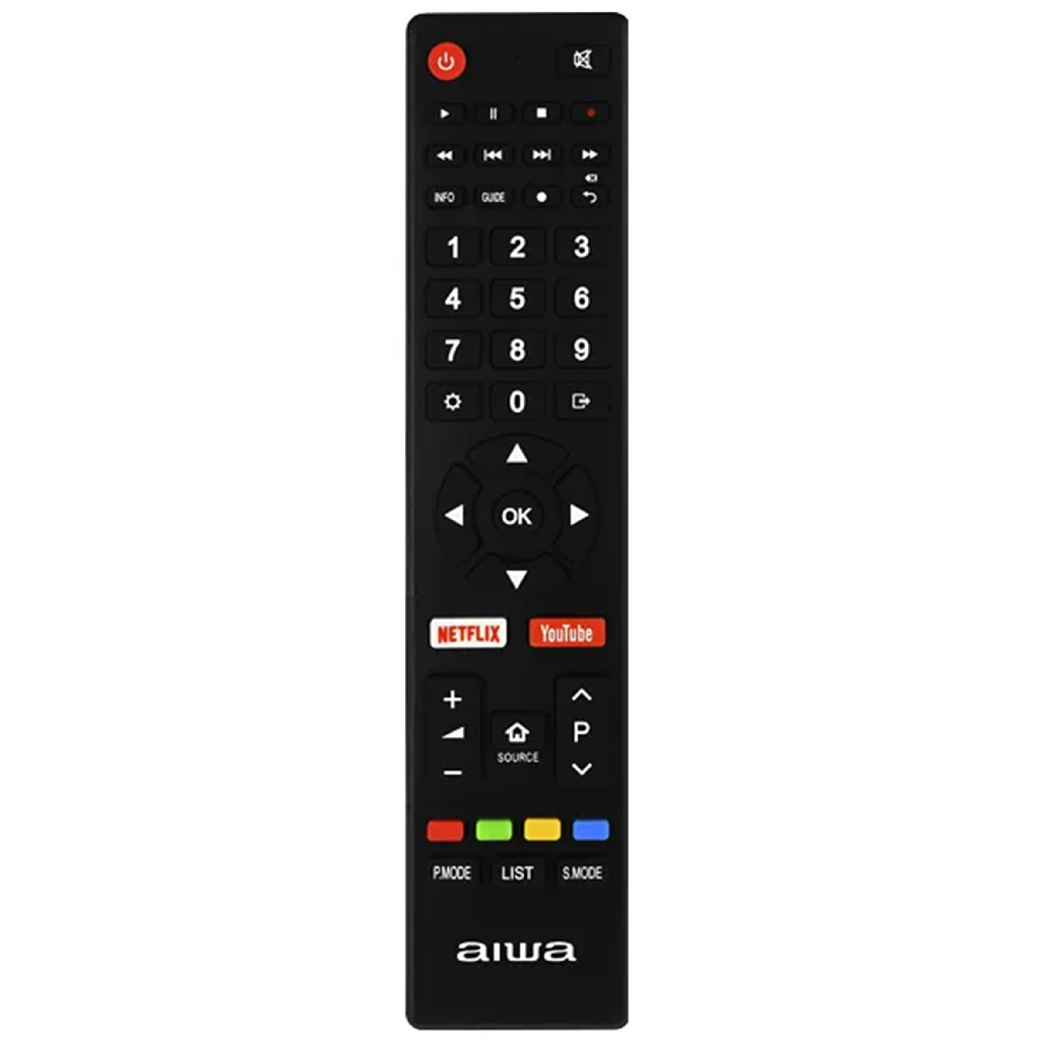CONTROLE *P/TV AIWA AW39B4SM PRETO