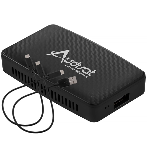 ADAP CARPLAY AUDISAT CA400 BT PRETO