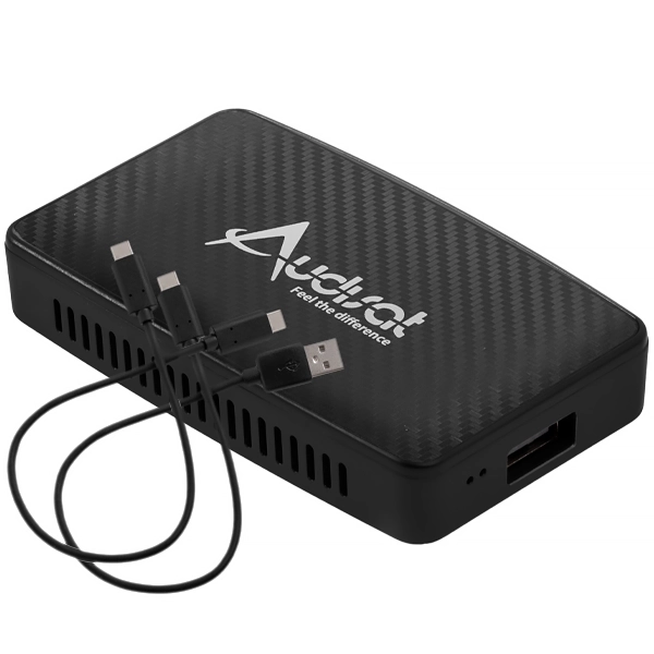 ADAP CARPLAY AUDISAT CA400 BT PRETO